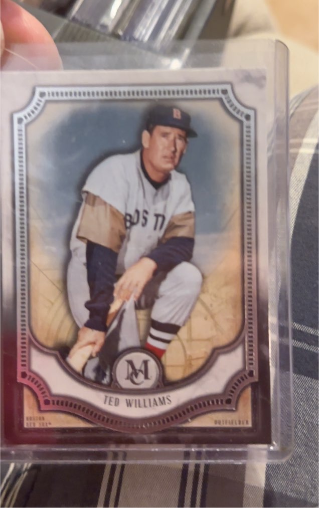 2018 Topps Museum Collection #48 Ted Williams — front