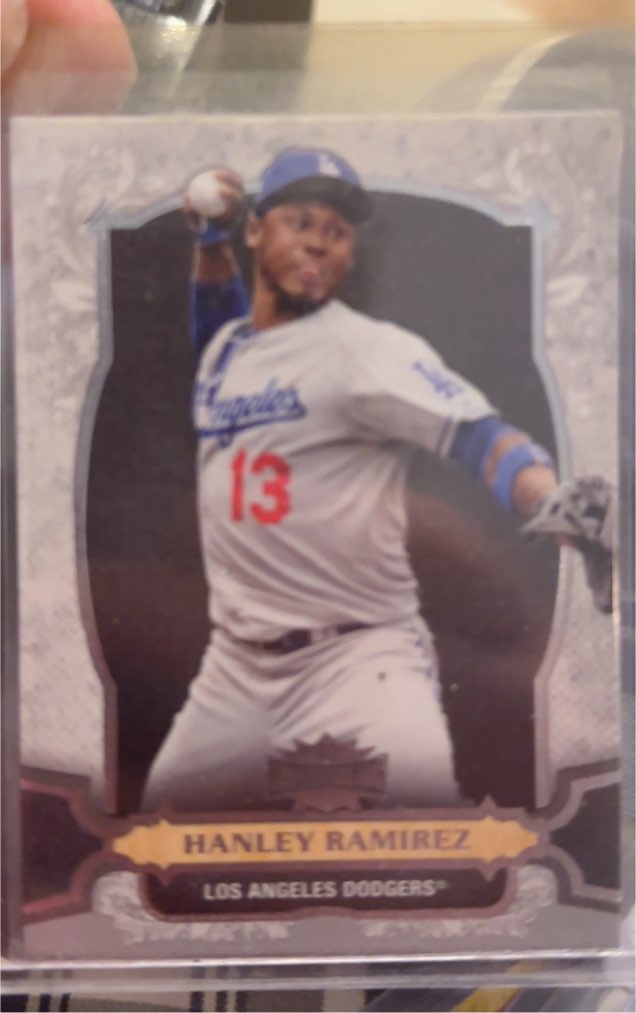 2014 Topps Triple Threads #82 Hanley Ramirez — front