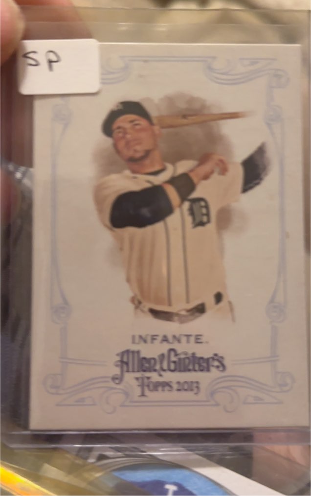 2013 Topps Allen & Ginter #315 Omar Infante — front