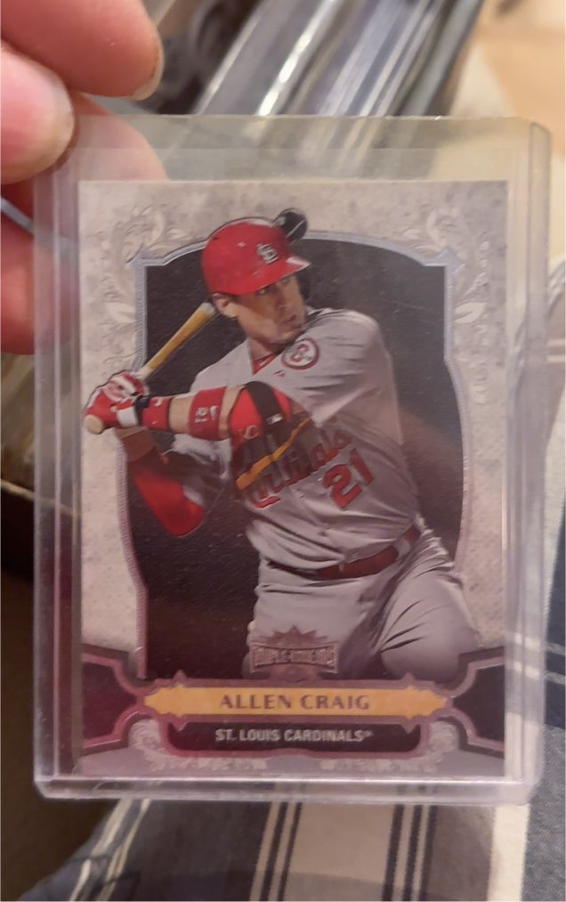 2014 Topps Triple Threads #10 Allen Craig — front