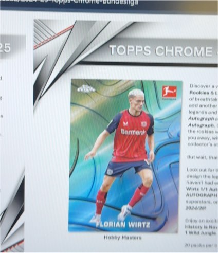 2023 Topps Chrome Bundesliga #25 Florian Wirtz — front