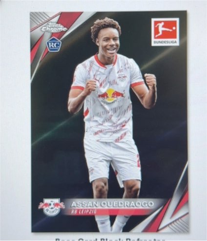 2023-24 Topps Chrome Bundesliga Assan Ouédraogo — front