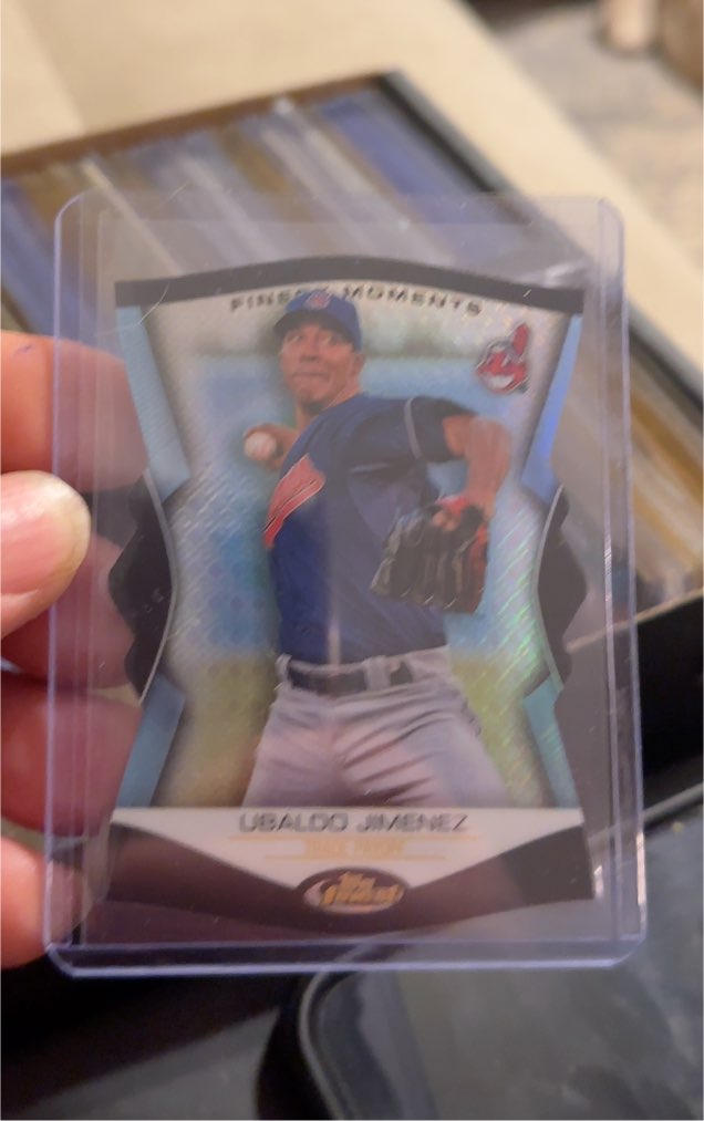 2009 Topps Finest Moments #FMUJ Ubaldo Jimenez — front