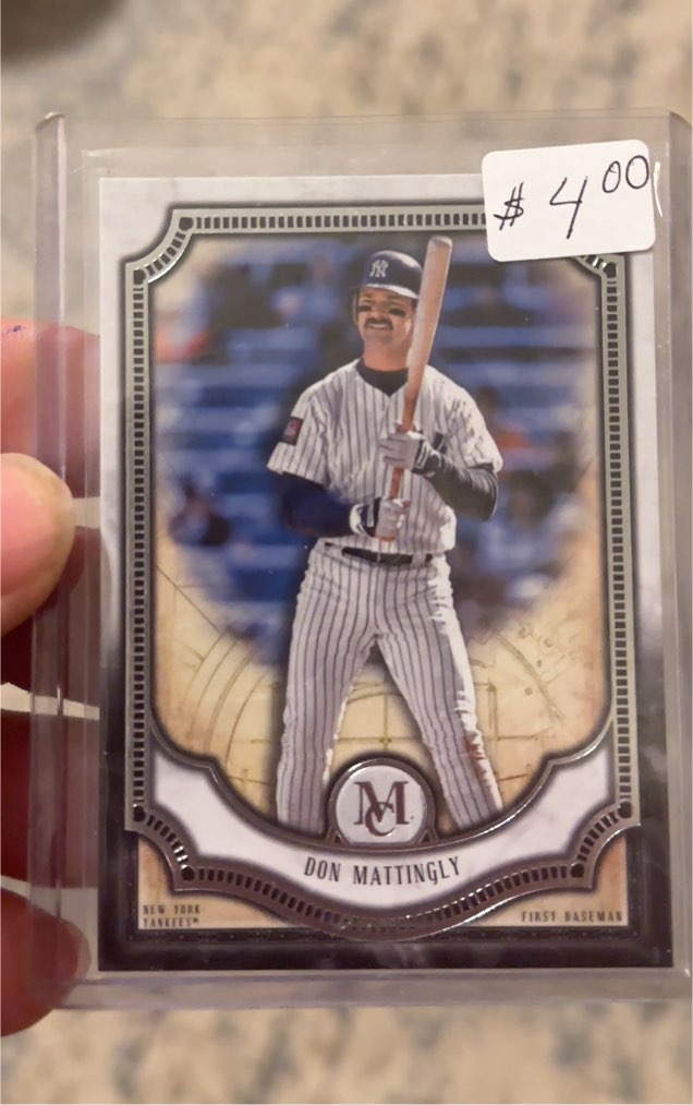 2018 Topps Museum Collection #63 Don Mattingly — front
