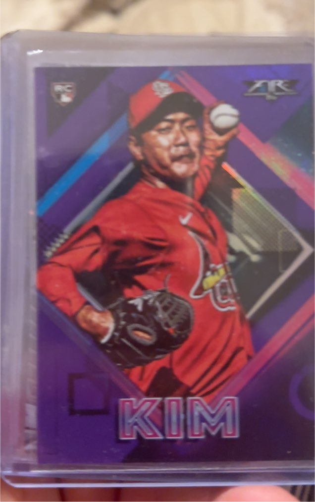 2020 Topps Fire #185 Kwang-Hyun Kim — front