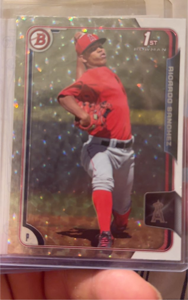 2015 Bowman #BP147 Ricardo Sanchez Prospects — front