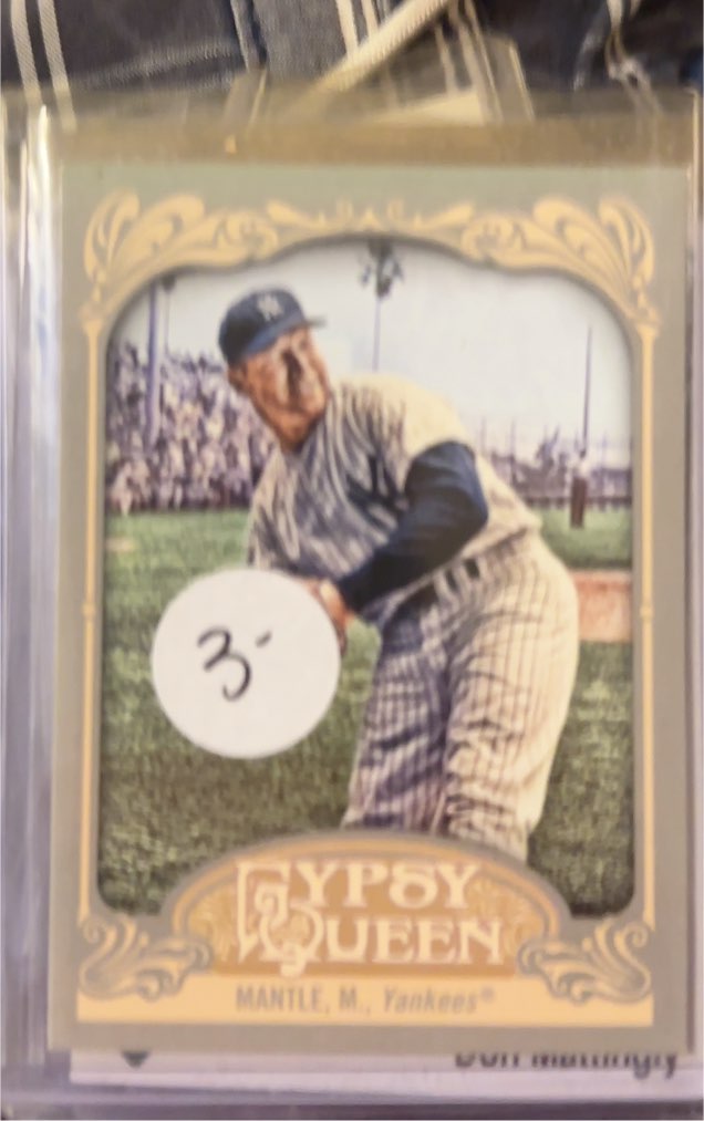 2012 Topps Gypsy Queen #120 Mickey Mantle — front