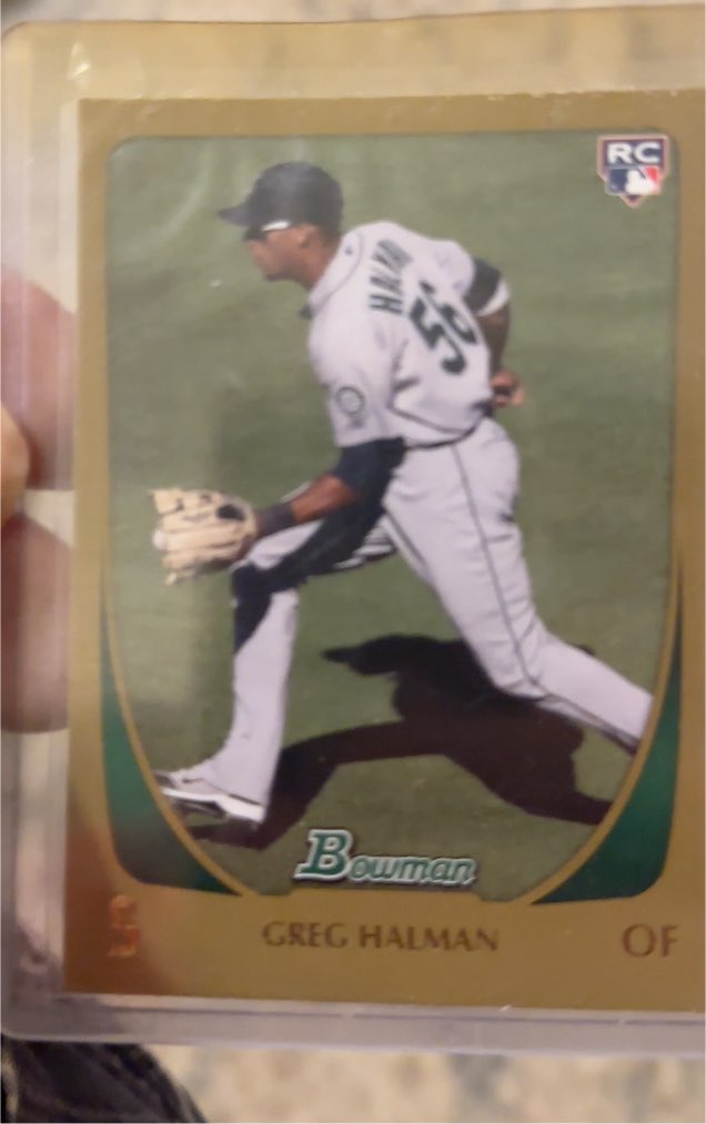 2011 Bowman #198 Greg Halman — front
