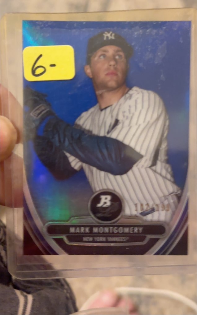 2013 Bowman Platinum #BPCP88 Mark Montgomery — front