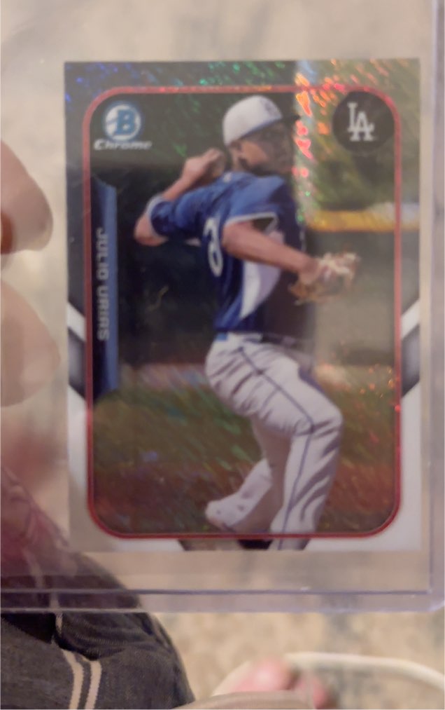 2021 Bowman Chrome Julio Urias — front