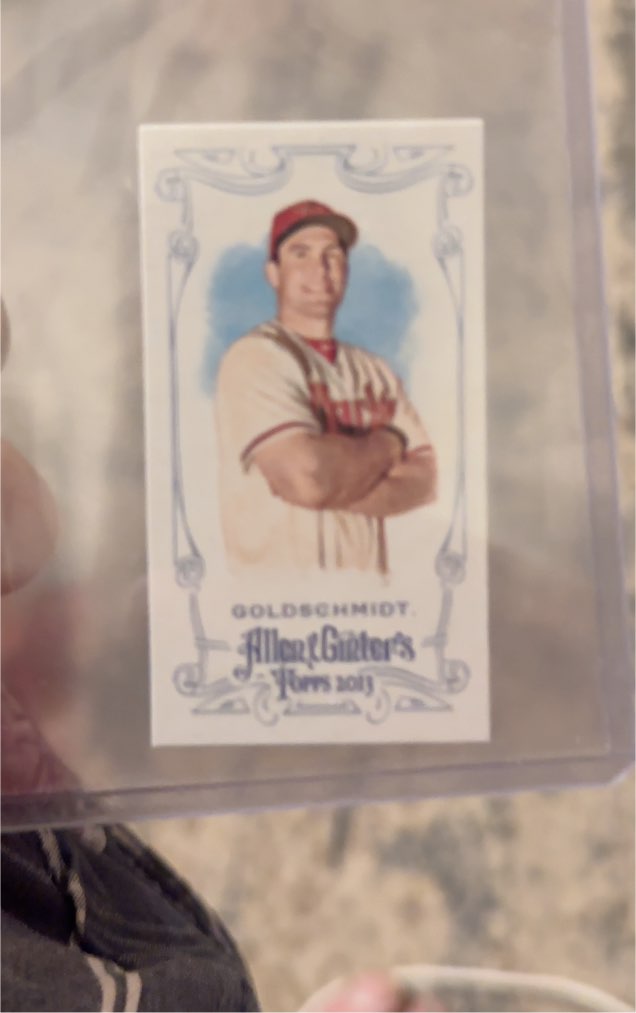 2013 Topps Allen & Ginter's #277 Paul Goldschmidt — front