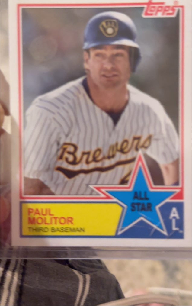 1983 Topps #388 Paul Molitor — front