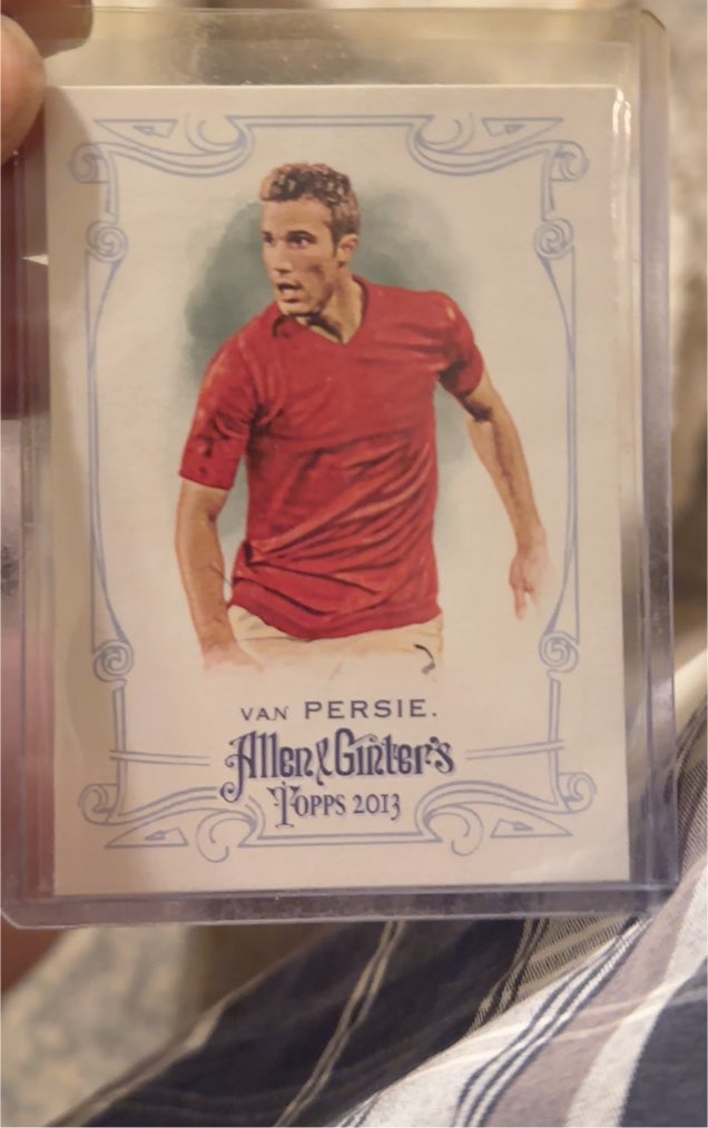 2013 Topps Allen & Ginter #11 Robin van Persie — front