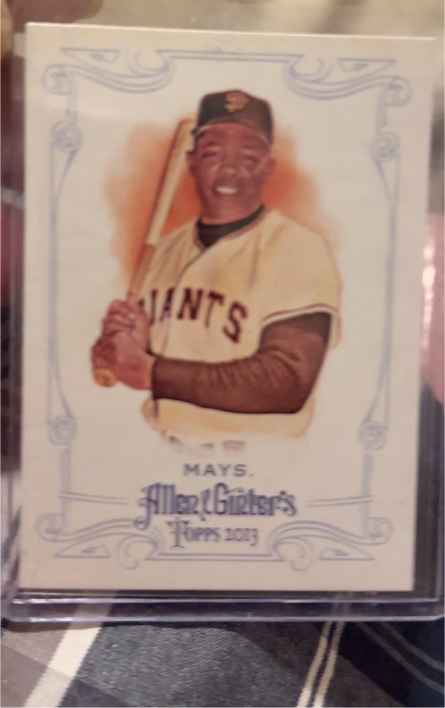 2013 Topps Allen & Ginter #50 Willie Mays — front
