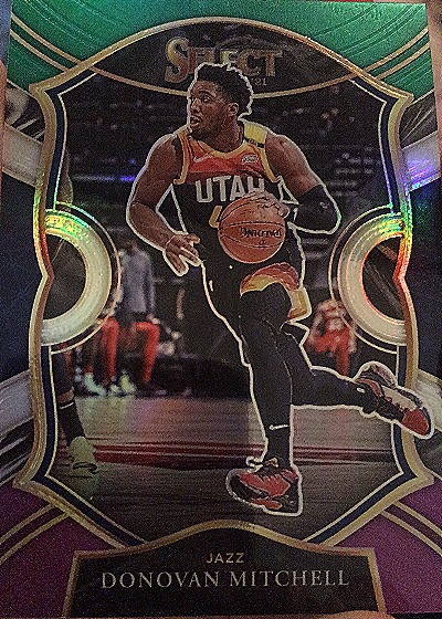 2020-21 Panini Select #27 Donovan Mitchell — front