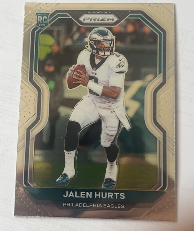 2020 Panini Prizm #343 Jalen Hurts — front
