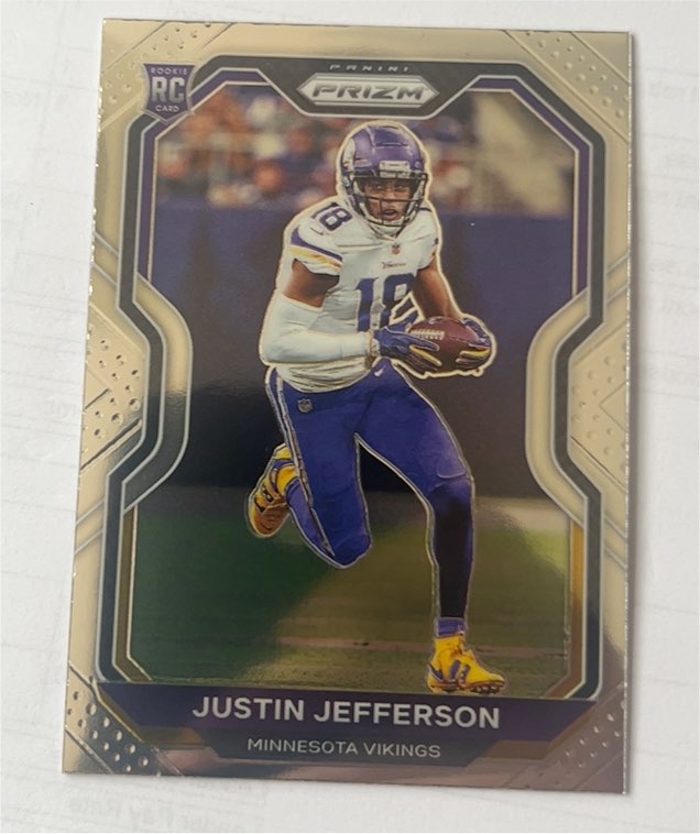 2020 Panini Prizm #398 Justin Jefferson — front