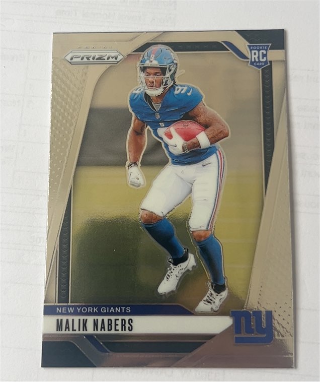 2024 Panini Prizm #370 Malik Nabers — front