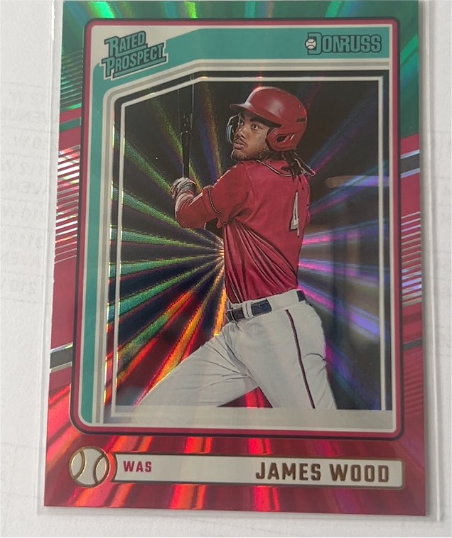 2024 Donruss #187 James Wood — front