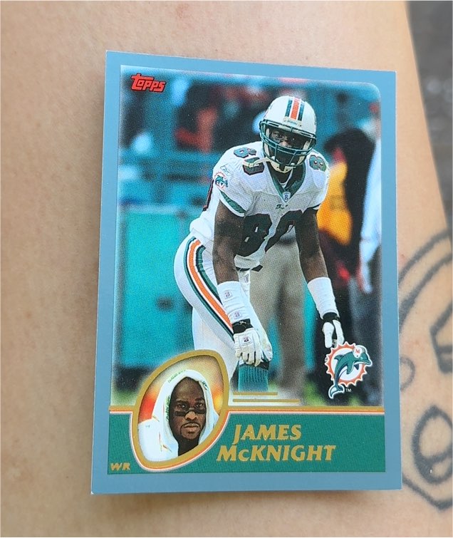 2003 Topps #11 James McKnight — front