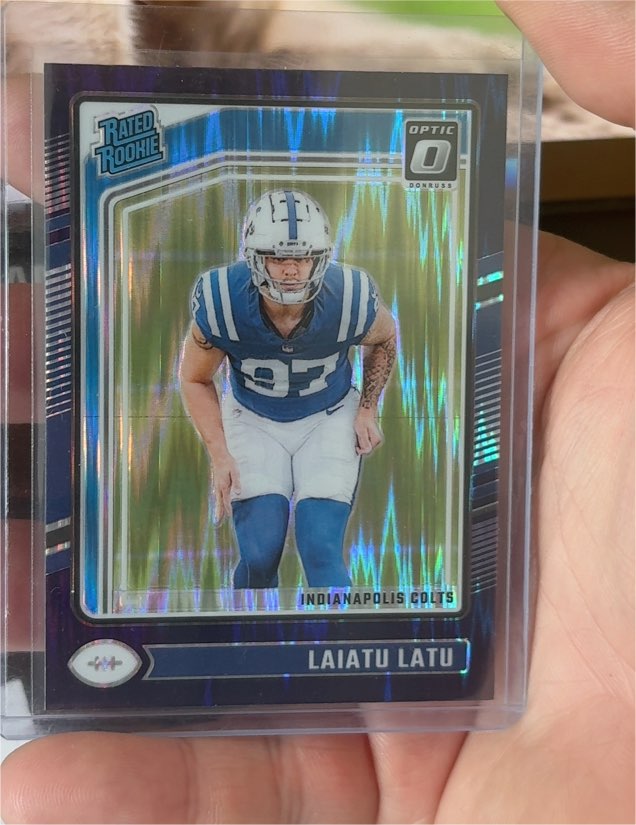 2024 Donruss Optic #267 Laiatu Latu — front