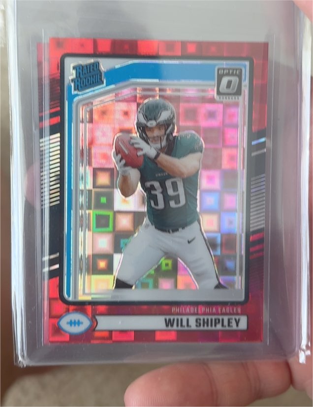 2024 Panini Donruss Optic #312 Will Shipley — front