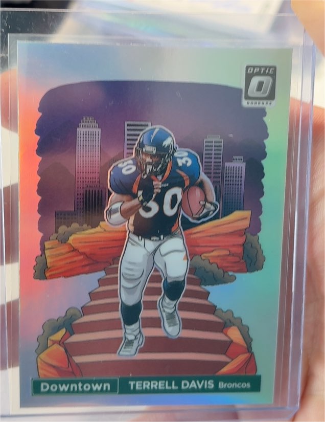 2024 Panini Donruss Optic Downtown #24 Terrell Davis — front