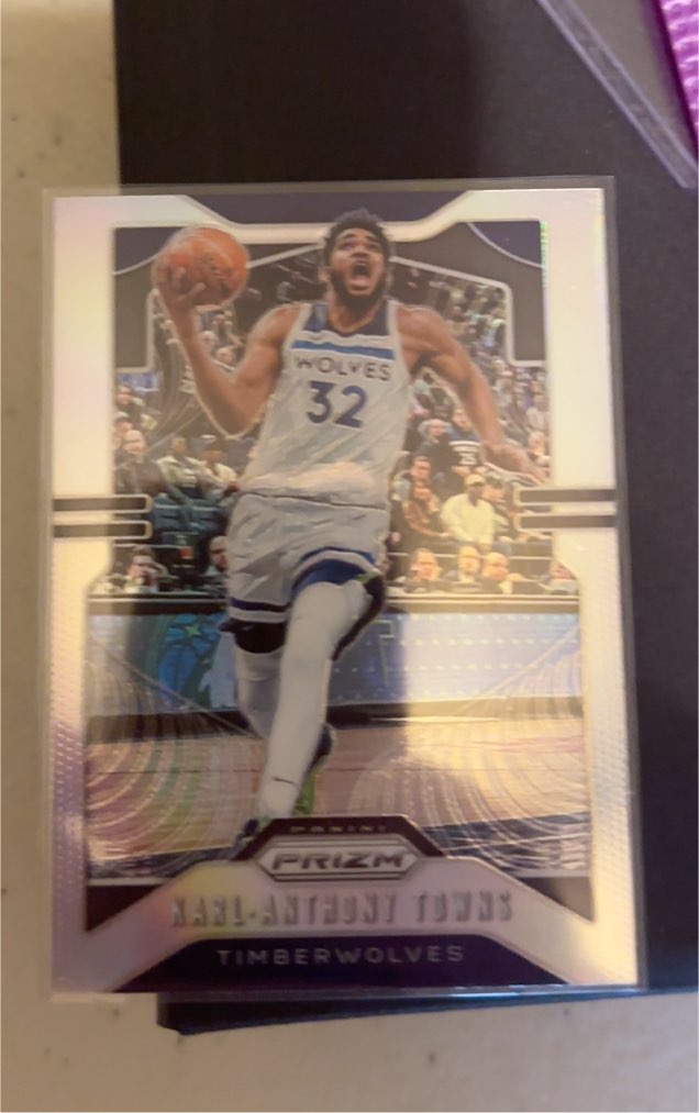 2019 Panini Prizm #161 Karl-Anthony Towns — front