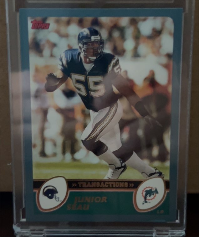 2003 Topps #98 Junior Seau — front
