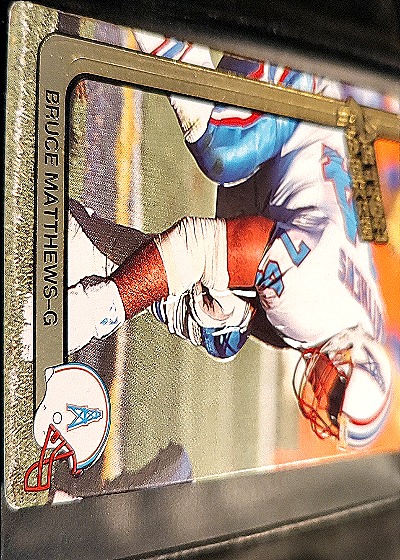 1991 Pro Set #97 Bruce Matthews — front