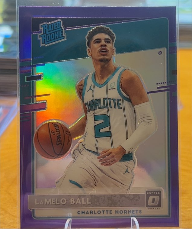 2020-21 Donruss Optic #153 LaMelo Ball — front