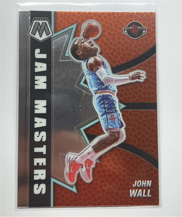 2020-21 Panini Mosaic #3 John Wall Jam Masters — front