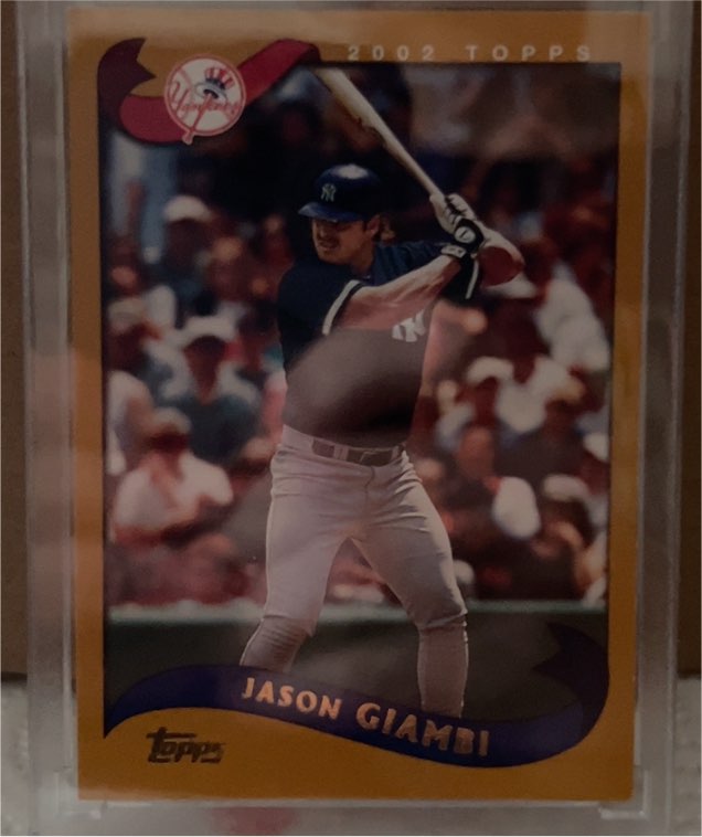 2002 Topps #C244 Jason Giambi — front