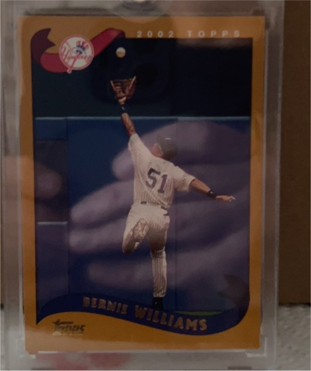 2002 Topps #510 Bernie Williams — front