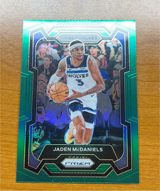 2023-24 Panini Prizm #238 Jaden McDaniels — front