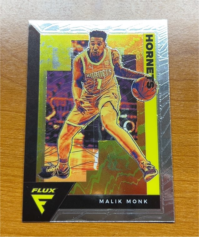 2020-21 Panini Flux #24 Malik Monk — front