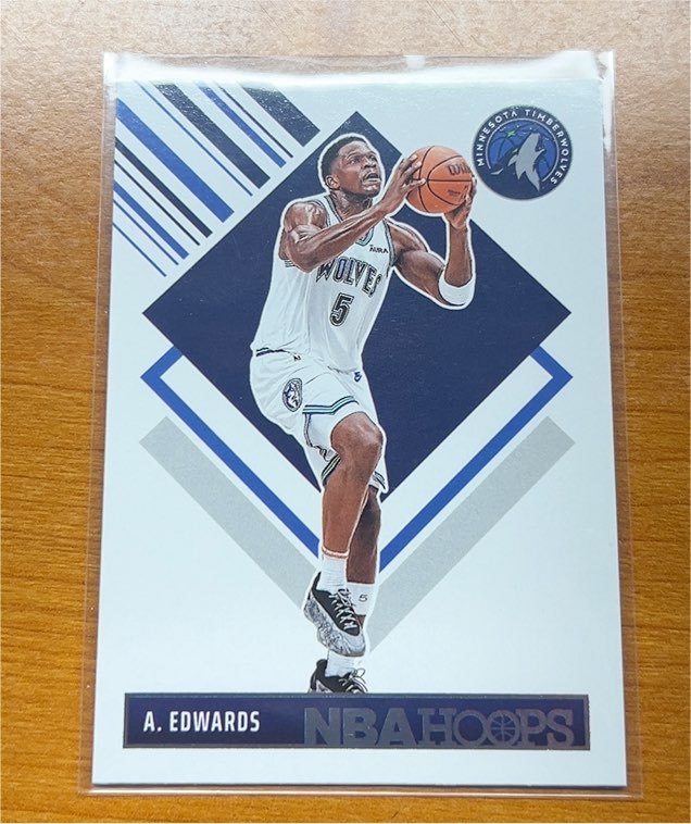2024-25 Panini NBA Hoops Tribute #286 Anthony Edwards — front