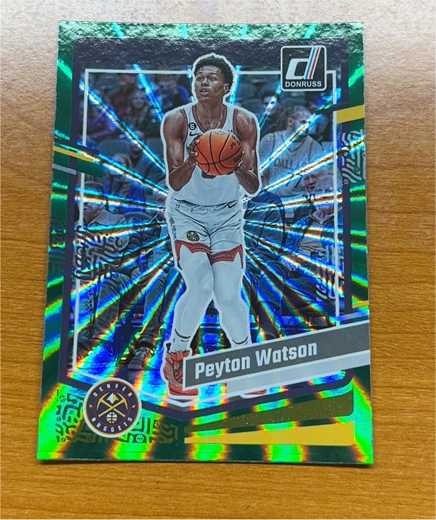 2023-24 Donruss #26 Peyton Watson — front