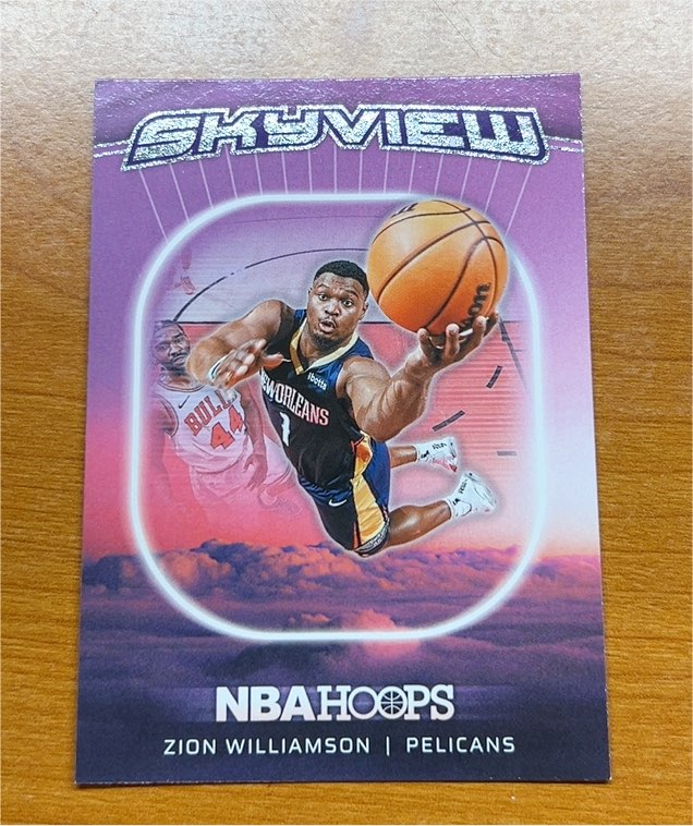 2024-25 Panini NBA Hoops #6 Zion Williamson Skyview — front
