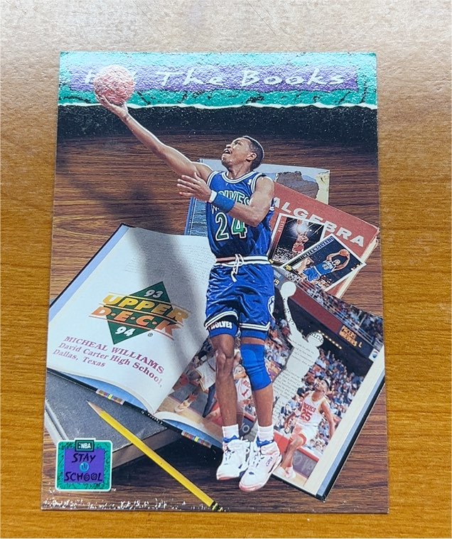 1993-94 Upper Deck #481 Michael Williams — front