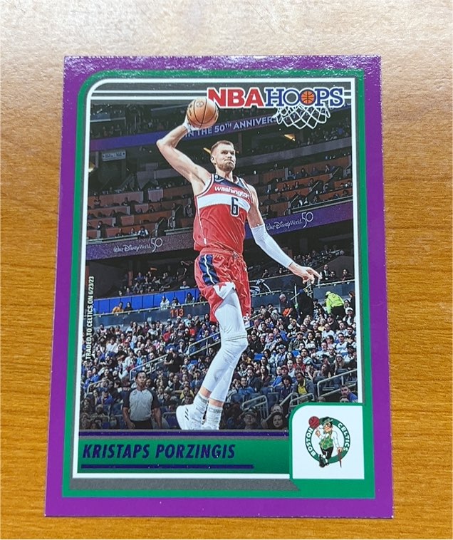 2023-24 Panini NBA Hoops #134 Kristaps Porzingis — front