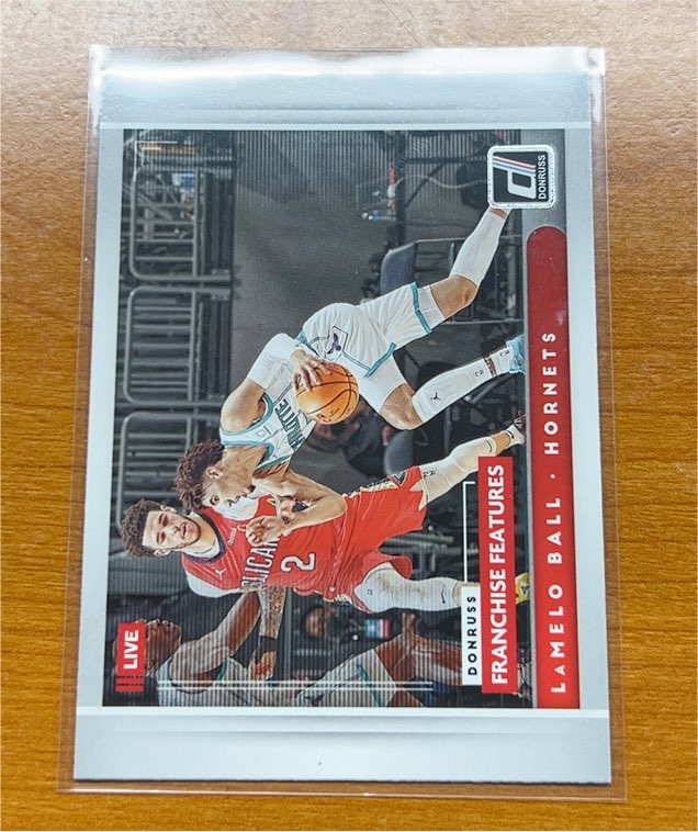 2021-22 Donruss Franchise Features #23 LaMelo Ball — front