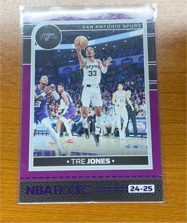 2024-25 Panini NBA Hoops #83 Tre Jones — front