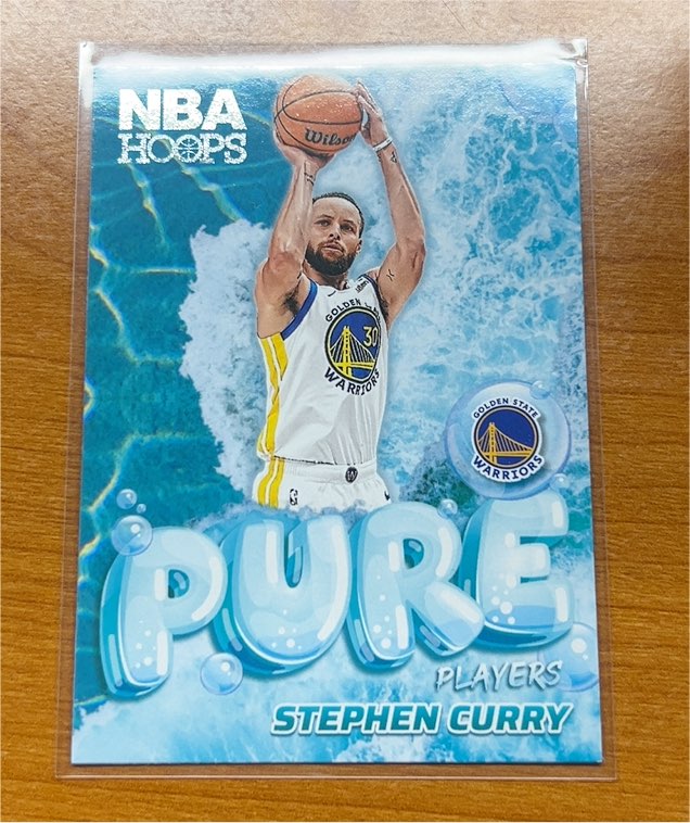 2024-25 Panini NBA Hoops #1 Stephen Curry Pure Players — front