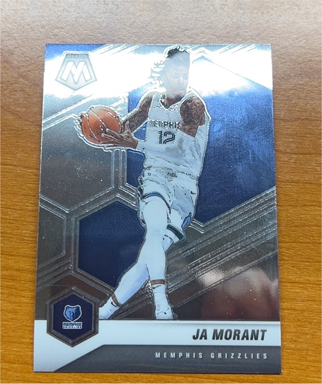 2020-21 Panini Mosaic #40 Ja Morant — front