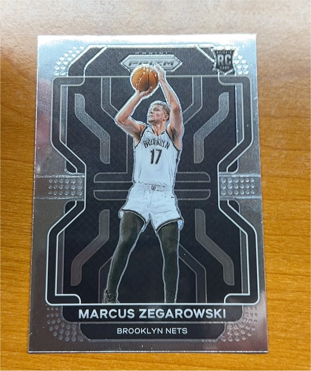 2021-22 Panini Prizm #300 Marcus Zegarowski — front