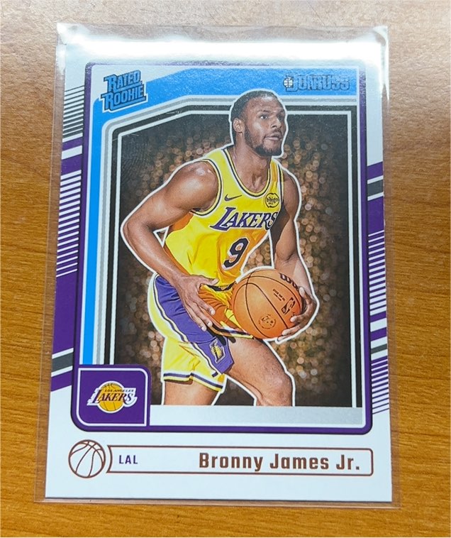2024-25 Panini Donruss #243 Bronny James Jr. — front