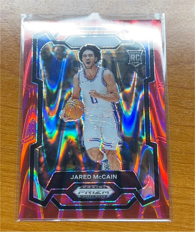 2024 Panini Prizm Draft Picks #35 Jared McCain — front