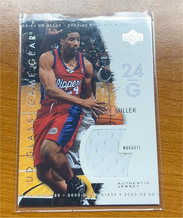2003-04 Upper Deck UD Glass #GG-AN Andre Miller — front