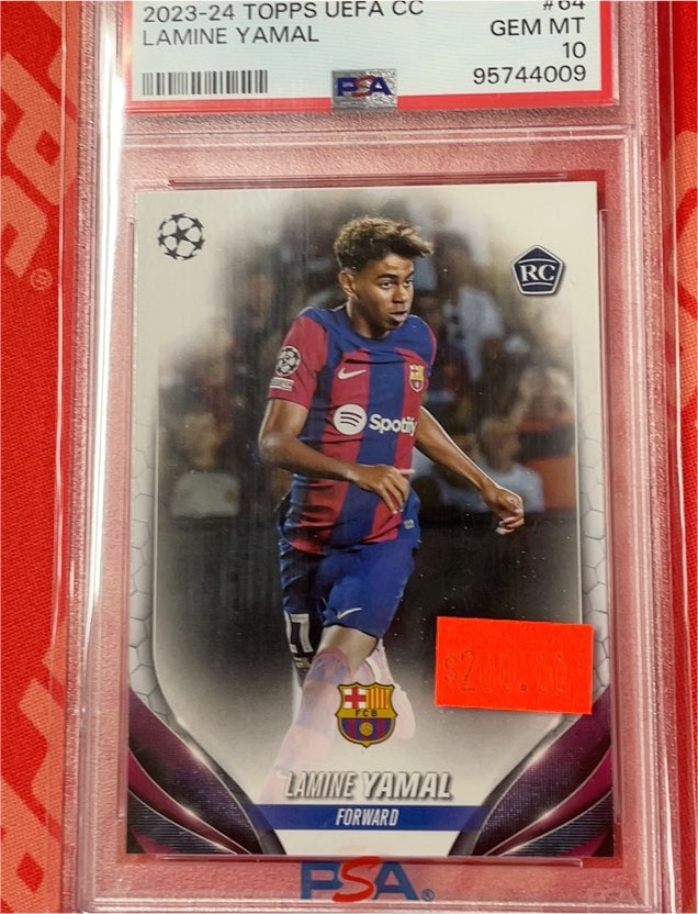 2023-24 Topps UEFA Club Competitions #64 Lamine Yamal — front
